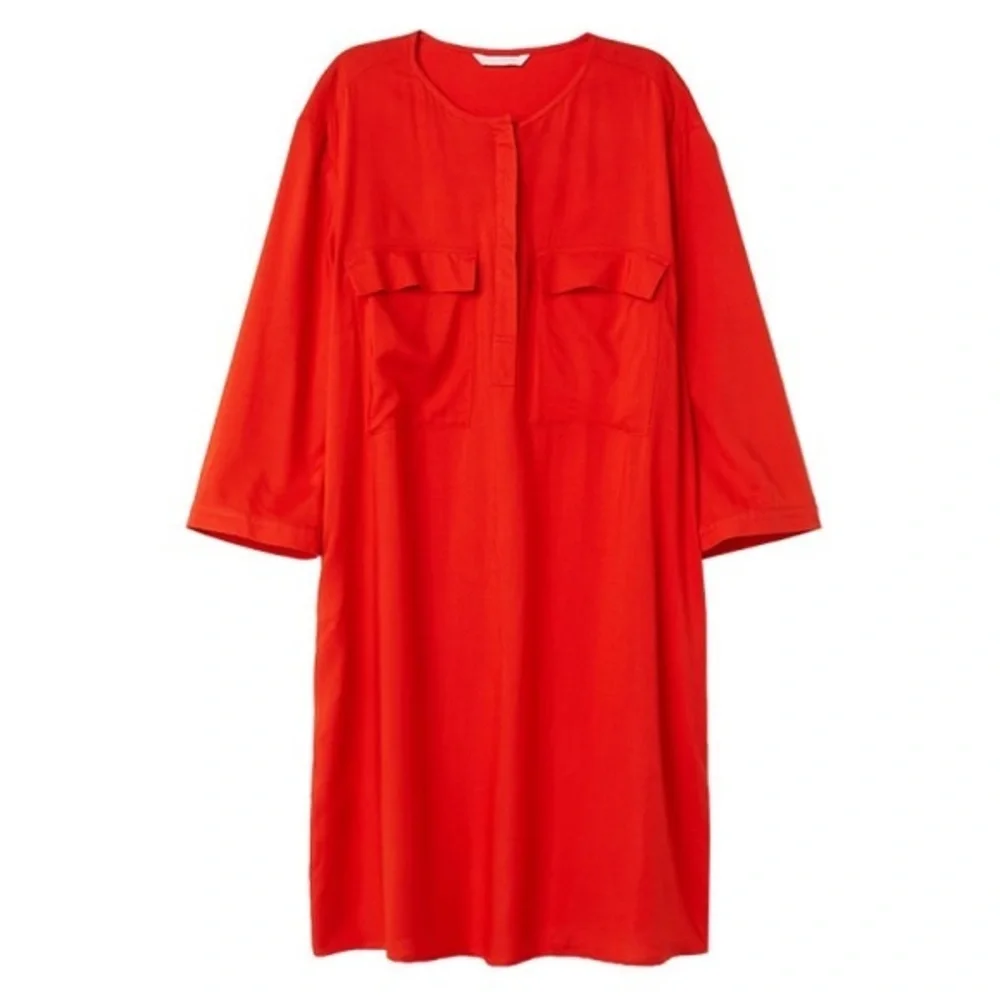h&m orange shirt dress H&M | Dresses | Hm Shirt Dress